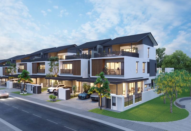 Melawati Hilltop 3 Storey House, Gated Guarded,,Semi D layout