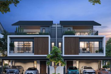 Melawati Hilltop 3 Storey House, Gated Guarded,,Semi D layout