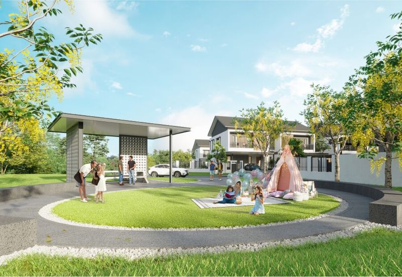 Melawati Hilltop 3 Storey House, Gated Guarded,,Semi D layout