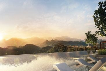 Jalan Ampang LRT Condo, Rm 230k, free furnished, 0dp, full loan