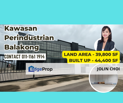 LA 39k sqft, 4storey office factory warehouse, TNB supply 600 amp, Freehold, Jalan KPB, Balakong, Selangor, Balakong