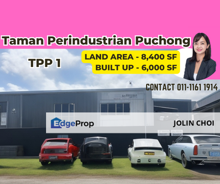 LA 8500 sqft, 1.5 storey Semi-D factory, Puchong, Selangor, Puchong