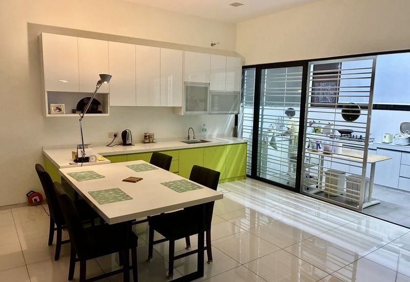 Super Cheap Double Storey Terrace, Blu Constellation