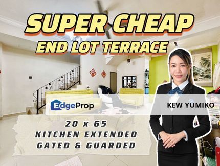 Super Cheap Double Sty Endlot terrace @ Bandar Mahkota Cheras, Selangor, Cheras