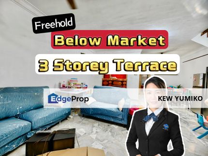 Below Market 3 Storey Terrace@ Taman Putri Jaya, Selangor, Batu 9th Cheras