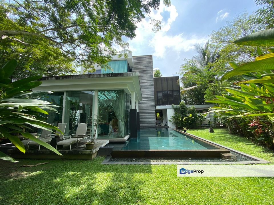 Corner 2sty Bungalow Flat land Swimming pool, Kuala Lumpur, Bangsar