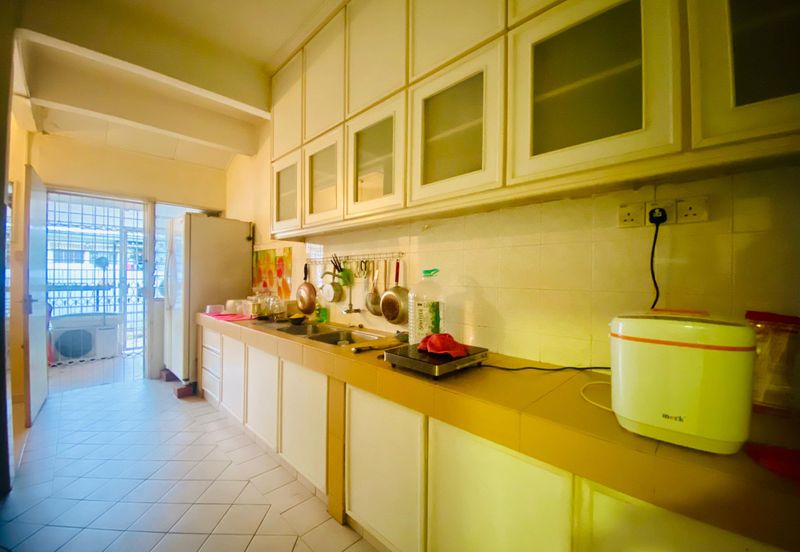 2storey terrace,not facing house,view to believe 