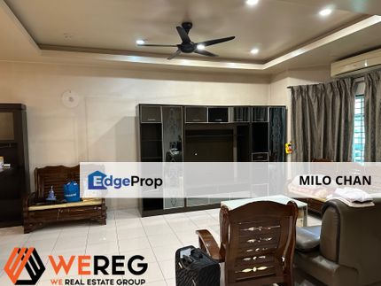 Partially furnished Penkan Meru double storey for sale, Selangor, Klang