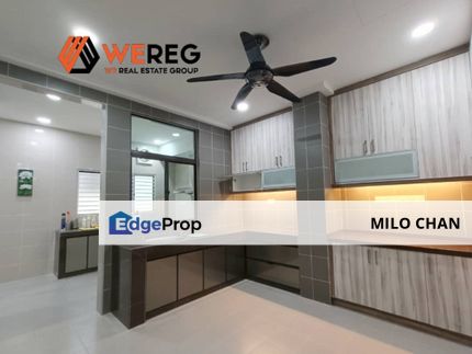 Fully Renovated Fuego, Bandar Bukit Raja double storey superlink house for sale, Selangor, Bandar Bukit Raja