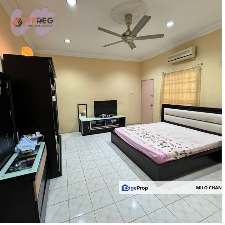 Fully Extended & renovation double storey Taman Meru Jaya house for sale, Selangor, Klang