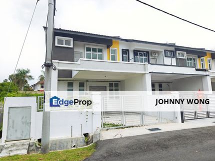 Cheng freehold corner double storey terrace house, Melaka, Cheng