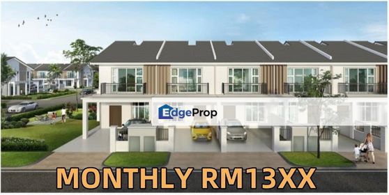 Affordable Freehold Double Storey Terrace Melaka Jasin Serkam Merlimau Bemban, Melaka, Jasin