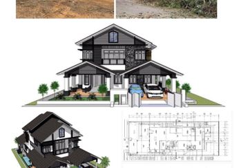 LOT BANGLO BANGI 40% SIAP UNTUK DIJUAL! OWNER TURUN HARGA ! 