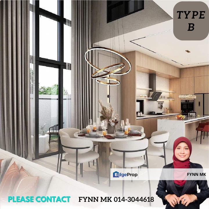 DATO ONN RUMAH BARU TERES 2 TINGKAT UNTUK DIJUAL !, Johor, Johor Bahru