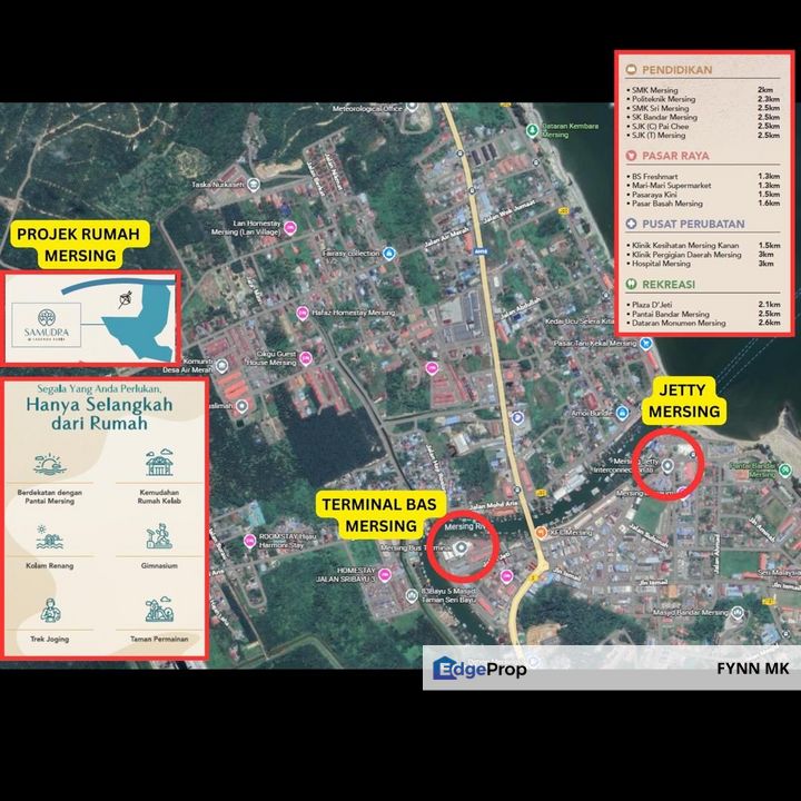 MERSING SEMI-D NEW HOUSE FOR SALE ! , Johor, Mersing