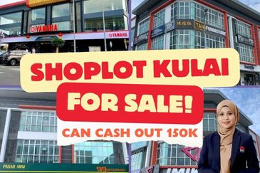 SHOPLOT KULAI FOR SALE ! CAN CASH OUT❗️