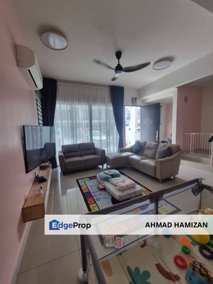 FURNISHED ENDLOT Double Storey Diamond Residence, Diamond City, Semenyih , Selangor, Semenyih