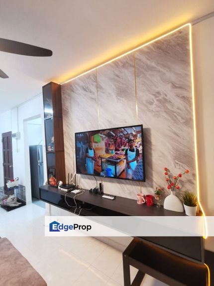FULL LOAN Akasia Flat (Rumah Pangsa Akasia), Ulu Tiram - Full Renovated Unit ▪️2 Bedroom 1 Bathroom, Johor, Ulu Tiram