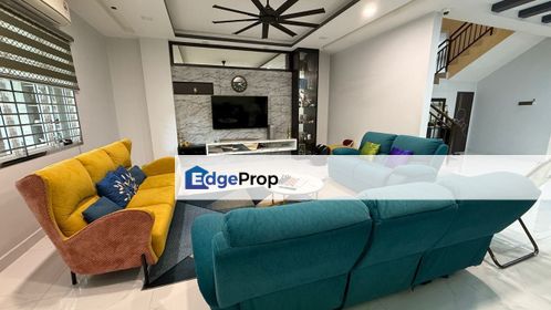  Taman Nusa Sentral 3 Storey Superlink House - Fully Renovated Unblock View - NEARBY TUAS 2ND LINK / EDU CITY, Johor, 