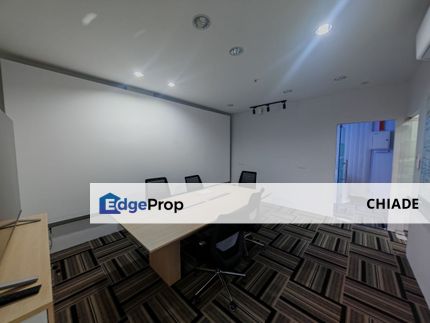 Indah Walk Office (Level 4), Jalan Indah 15 - WISMA SP SETIA -Fully renovated with modern striped carpet flooring, Johor, Johor Bahru
