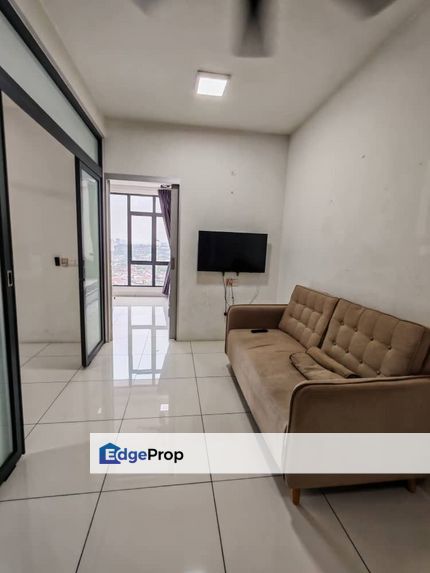  1Tebrau (One Tebrau Residence) JB TOWN CIQ 2 rooms 1 bathroom 621sqf Fully furnished High floor, Johor, Johor Bahru