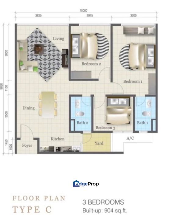D'Summit Residences No. #14-06, Menara A, Pangsapuri Puncak Kempas Utama, Jalan Kempas Utama 2/6, Taman Kempas Utama, 81300 Johor Bahru, Johor, Johor, Johor Bahru