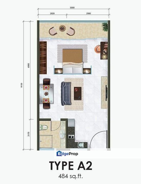 Palazio @Mount Austin Studio 220k🔥  No. #02-24, Block A2, Pangsapuri Mayland Austin (Palazio), Jalan Mutiara Emas, 9/23, Taman Mount Austin, 81100 Jo, Johor, Johor Bahru