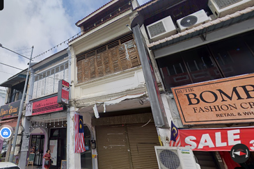 Bank Lelong Shop House : 78, LEBUH PENANG, 10200, GEORGETOWN, Pulau Pinang
