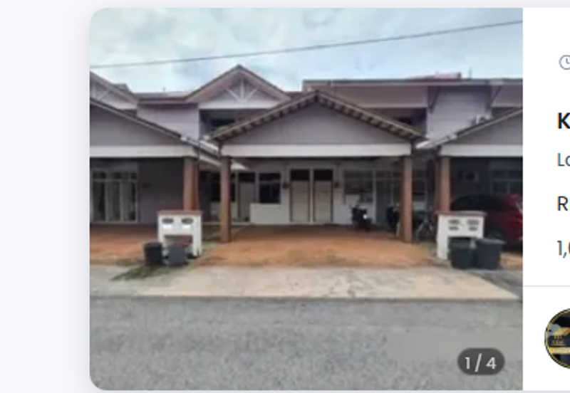 Bank Lelong TownHouse : B-1-09, LORONG INDERA PUTERA 4, KONDO VILLA PUTERA, 13200, KEPALA BATAS, Pulau Pinang