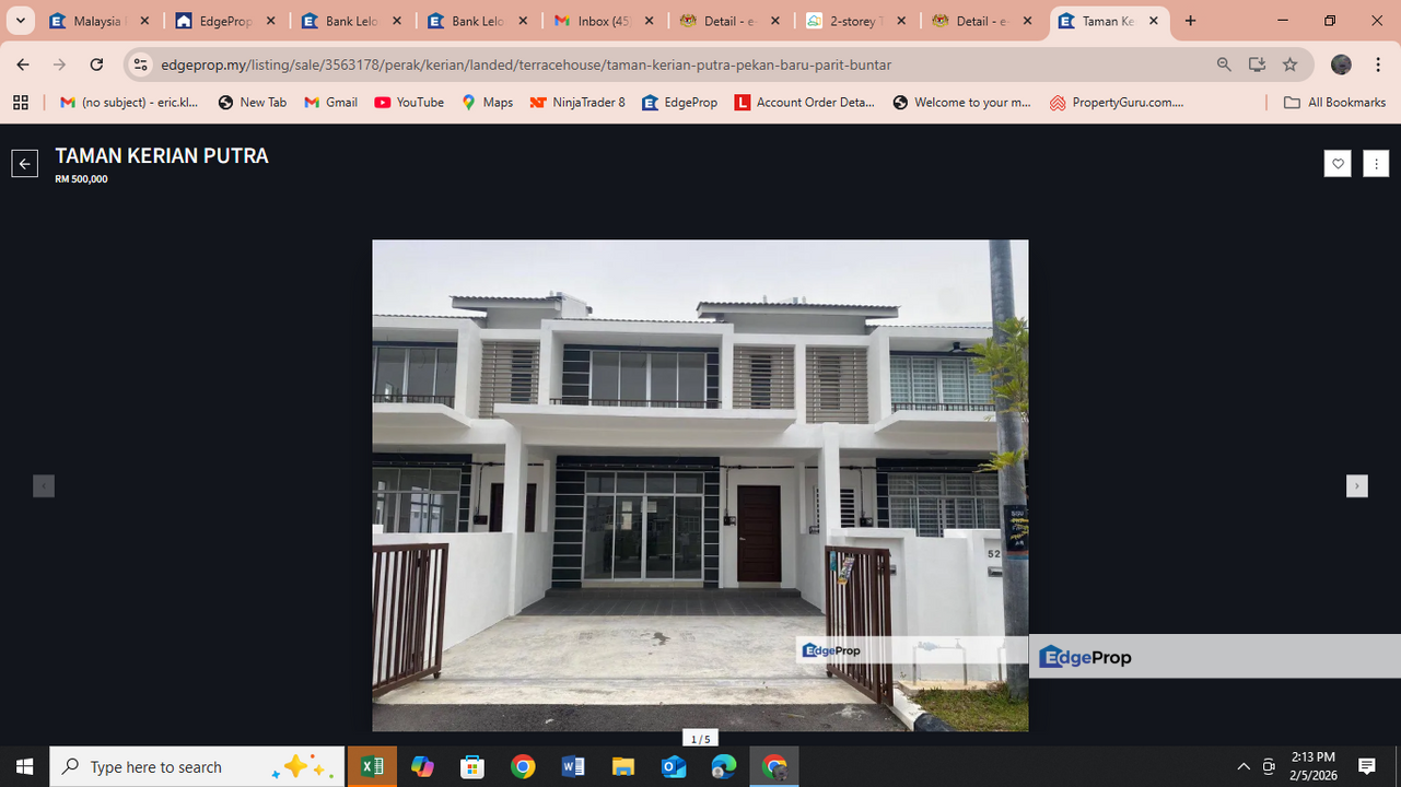 Bance Hk Lelong Terraouse  : No. 31, Lintang Kerian Putra 17, Taman Kerian Putra, 34200, Parit Buntar, Perak, Perak, Parit Buntar