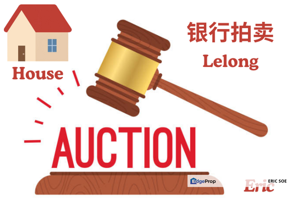 Bank Lelong, Terrace House for Auction 5, LORONG SERI PENAGA 3, TAMAN SERI PENAGA, 13100, PENAGA, Pulau Pinang, Penang, Penaga