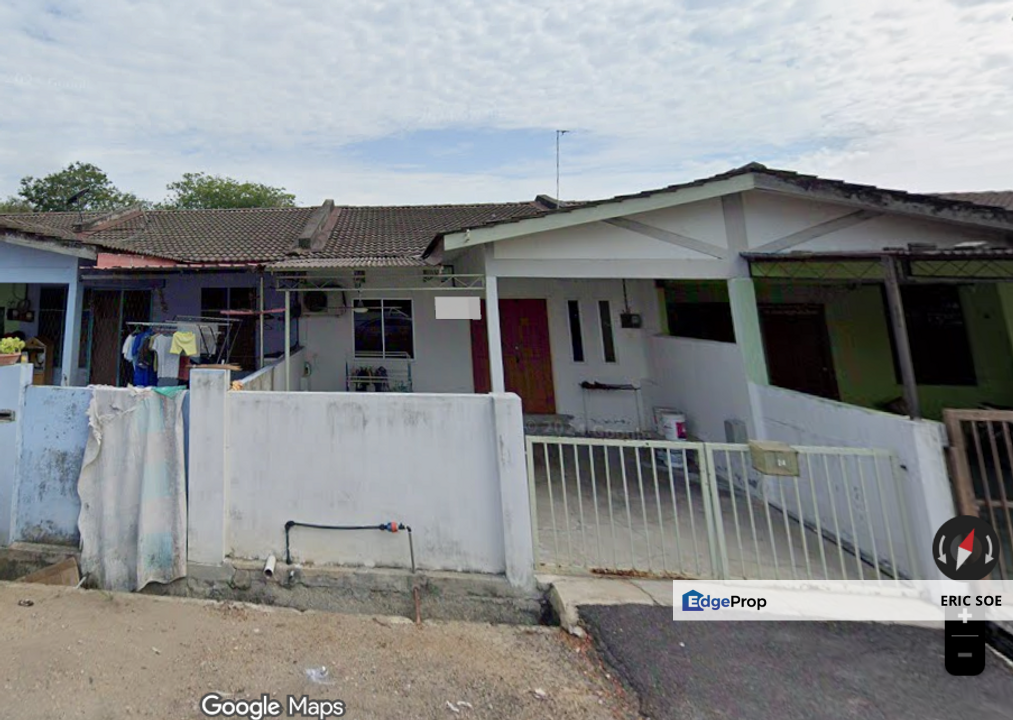 Bank Lelong, Terrace House for Auction : 24, Lorong Mangga 10, Taman Mangga, 14100, Simpang Ampat, Pulau Pinang, Penang, Simpang Ampat