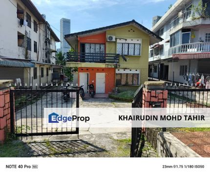 For Sale - Land With 2 Storey House, Jalan Raja Uda, Kampung Baru, Bandar Kuala Lumpur, Kuala Lumpur, KL City