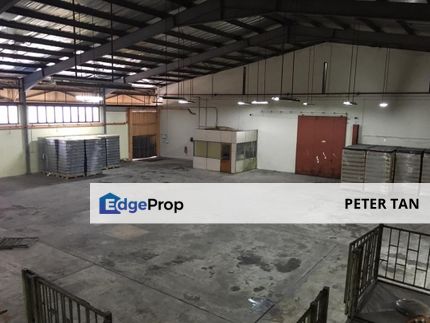 Rawang freehold factory , fully extention , easy acess PLUS highway , Selangor, Rawang