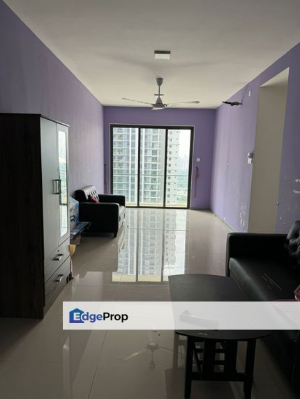 Partially furnished united point for rent high floor sri sinar, Kuala Lumpur, Segambut