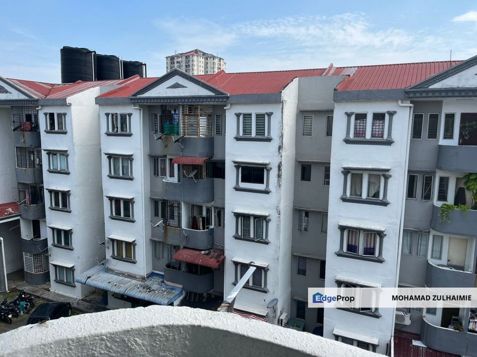 Apartment Permata Top Floor Blok R For Sale, Penang, Bandar Perda