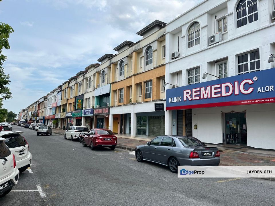 Facing Road Tenanted 2 Combining Shoplot Jalan Pegawai Alor Setar Sale, Kedah, Alor Setar