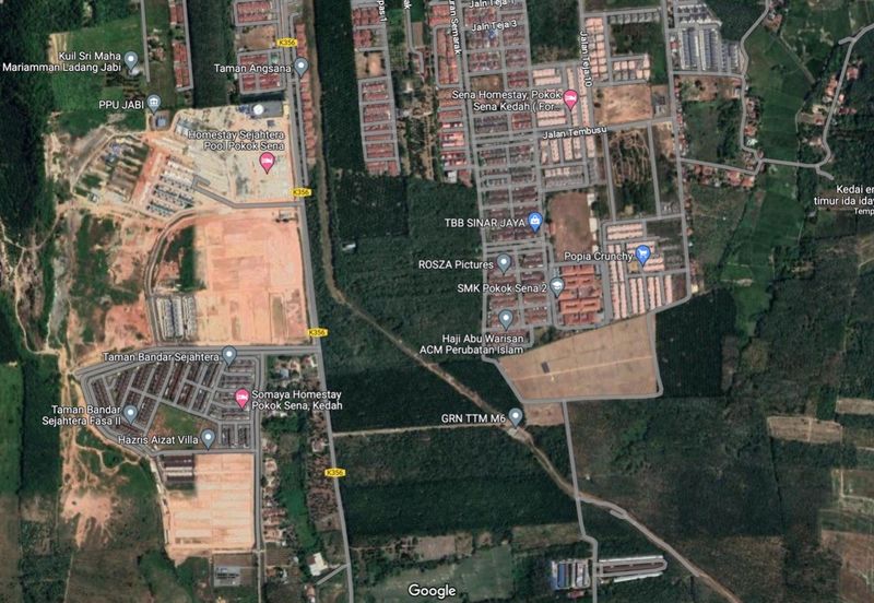 Big Residential Land Bungalow Lot Land Pokok Sena Kedah For Sale