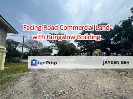 Facing Road Commercial Land with Bungalow Building Jalan Langgar Tanjung Bendahara Alor Setar For Rent, Kedah, Alor Setar