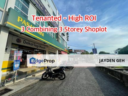 Tenanted High ROI Combining 3 Storey Shoplot Lorong Merpati Alor Setar For Sale , Kedah, Alor Setar