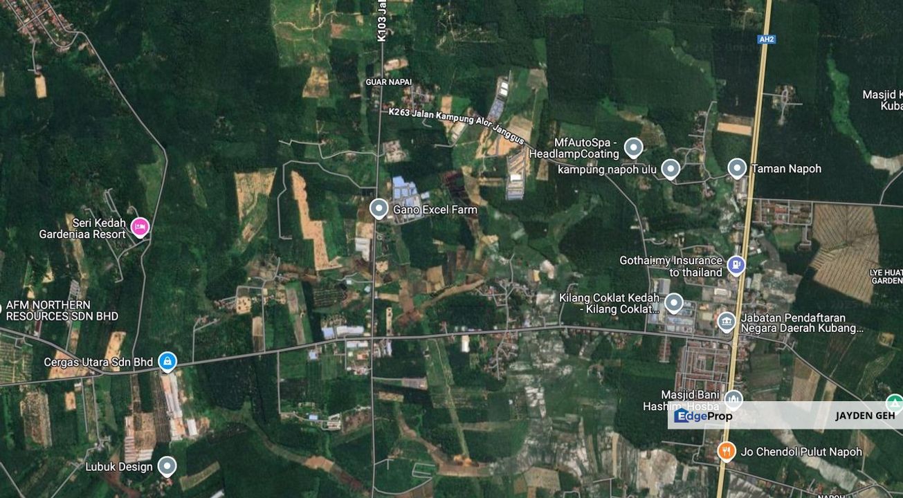 4.82 Acres Industrial Land Napoh Jitra Kedah For Sale, Kedah, Jitra