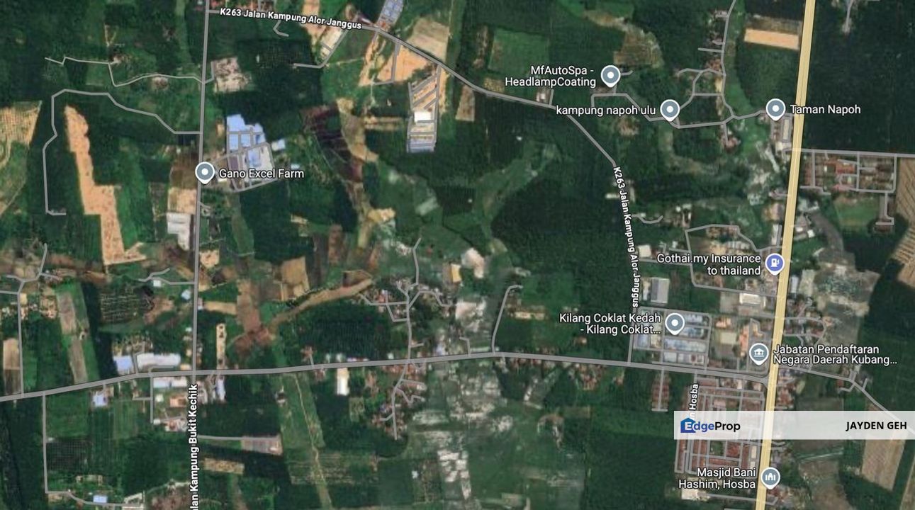 4.82 Acres Industrial Land Napoh Jitra Kedah For Sale, Kedah, Jitra
