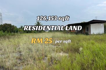 RM25/sqft Facing Main Road Residential Land Arau Perlis For Sale