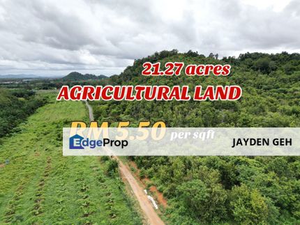 21.27 Acre Agricultural Land Jabi Pokok Sena Kedah For Sale , Kedah, Pokok Sena