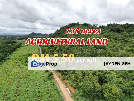 7.38 Acre Agricultural Land Jabi Pokok Sena Kedah For Sale , Kedah, Pokok Sena