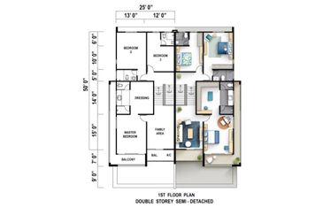 New House Big Land 2 Storey Semi D Taman Tiong Alor Setar For Sale 