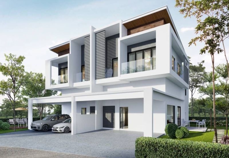 New House Big Land 2 Storey Semi D Taman Tiong Alor Setar For Sale 