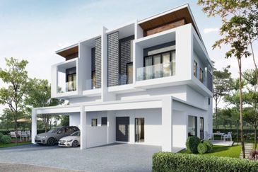 New House Big Land 2 Storey Semi D Taman Tiong Alor Setar For Sale 