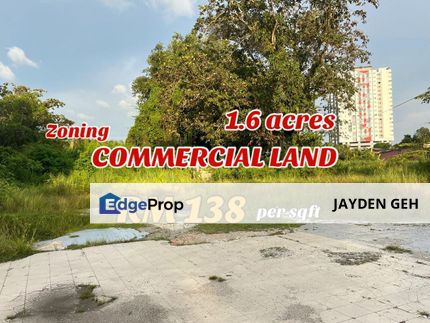 Zoning Commercial Facing Road Agriculture Land Near Simpang Kuala For Sale, Kedah, Alor Setar