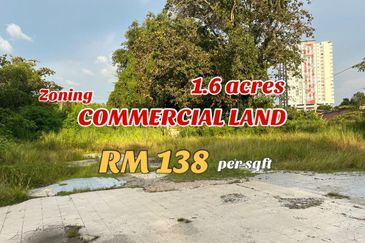 Zoning Commercial Facing Road Agriculture Land Near Simpang Kuala For Sale